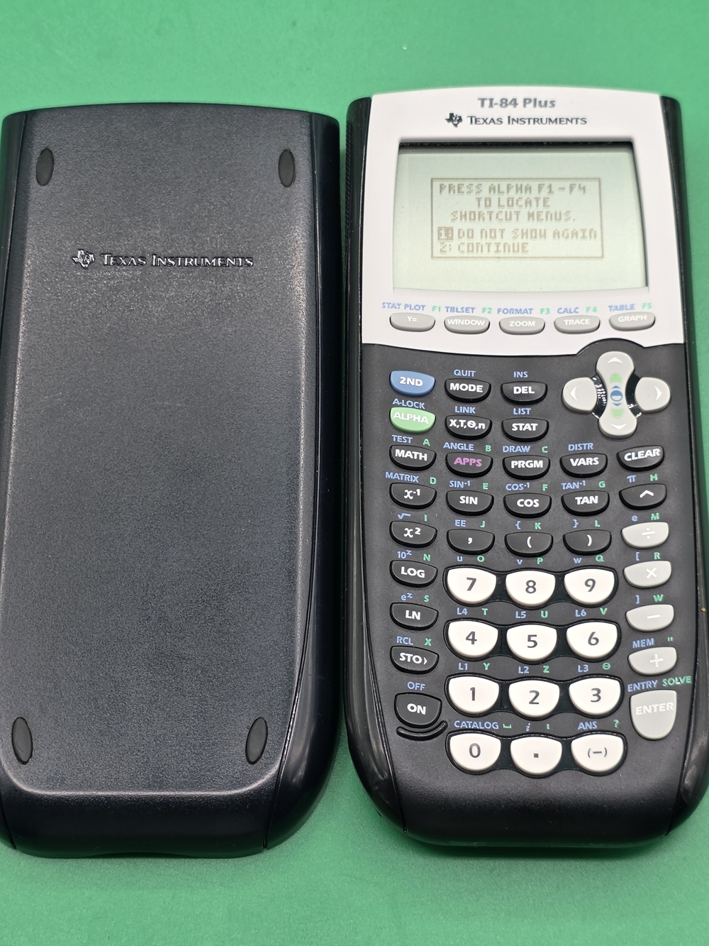 Texas Instruments TI-84 Plus Graphing Calculator - Black/White